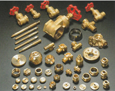 Cutting, machined, forged brass